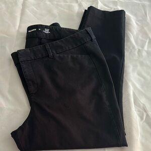 Old Navy Women's Black Ankle Pants